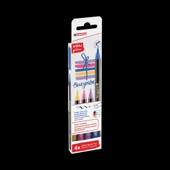 Set de 4 rotuladores pastel 1340 Glitter Edding