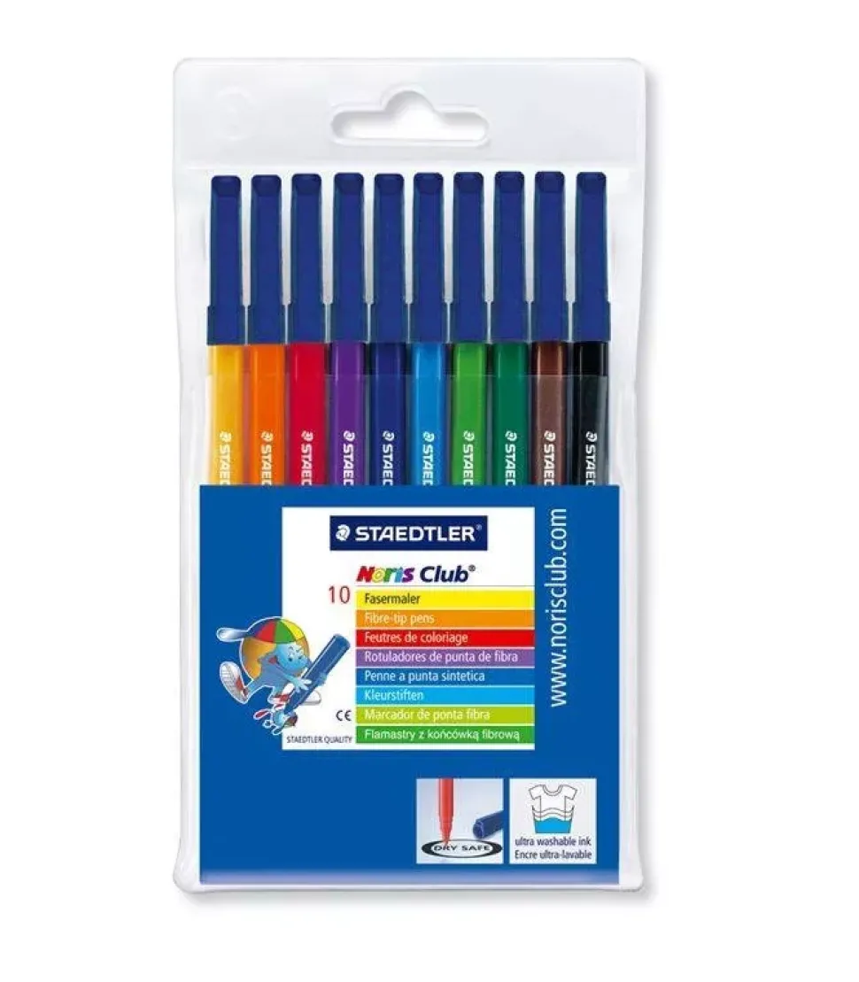 Set de 10 rotuladores Staedtler 'Noris Club'