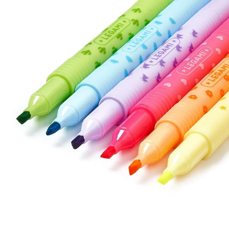Set de 6 subrayadores borrables Magic Highlighters Legami