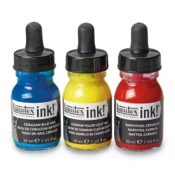Set de 3 tintas Colores Primarios Liquitex