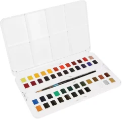 Set de Acuarela 48 Pastillas Aquafine Daler-Rowney