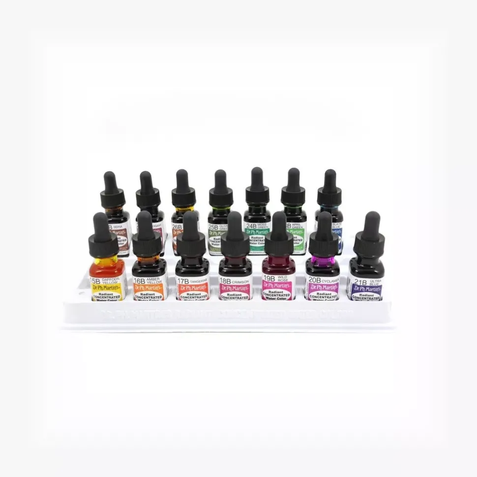Set de Acuarela Concentrada #B 0.5 oz Dr. Ph. Martin s