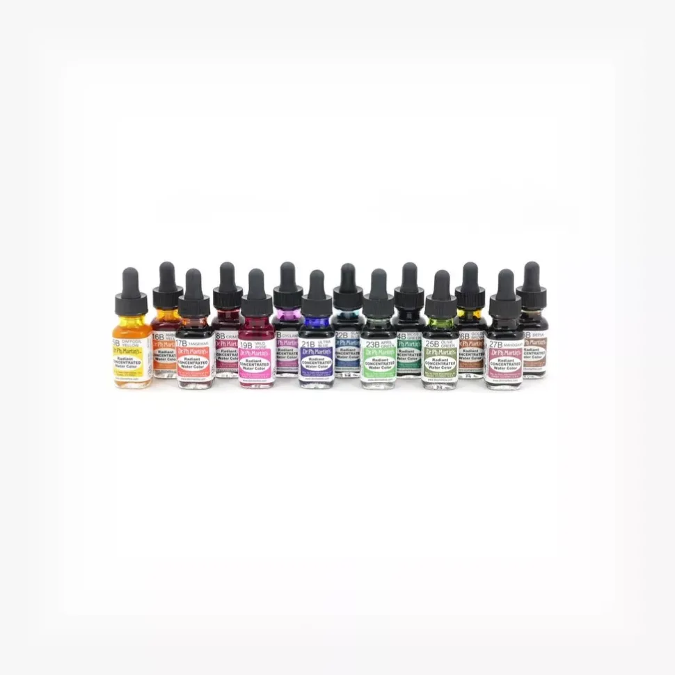 Set de Acuarela Concentrada #B 0.5 oz Dr. Ph. Martin s
