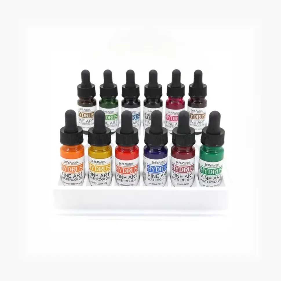 Set de Acuarelas Hydrus Fine Art #02 0.5 oz Dr. Ph. Martin's