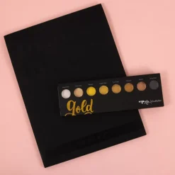 Set de Acuarelas Metálicas Gold Craftelier