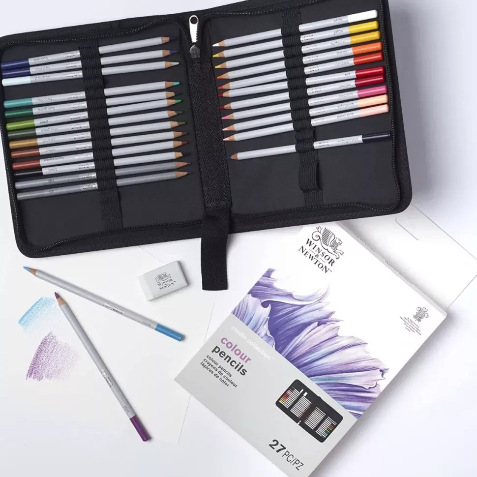Set de Dibujo 24 Lápices de Colores Studio Winsor and Newton