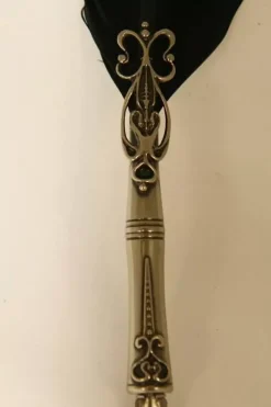 Set de escritura con pluma de oca negra Bellini Bortoletti