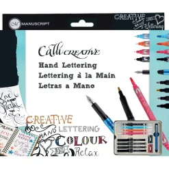 Set de Hand Lettering Manuscript