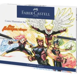Set de ilustración de cómics 15 piezas Creative Studio Faber-Castell