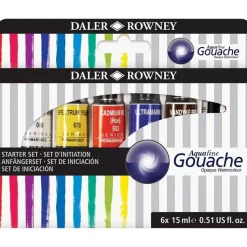 Set de Iniciación Aquafine Gouache Opaque Watercolour Daler-Rowney