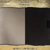 Set de Papeles Metallic 3 Idea-Ology Tim Holtz 8x8cm