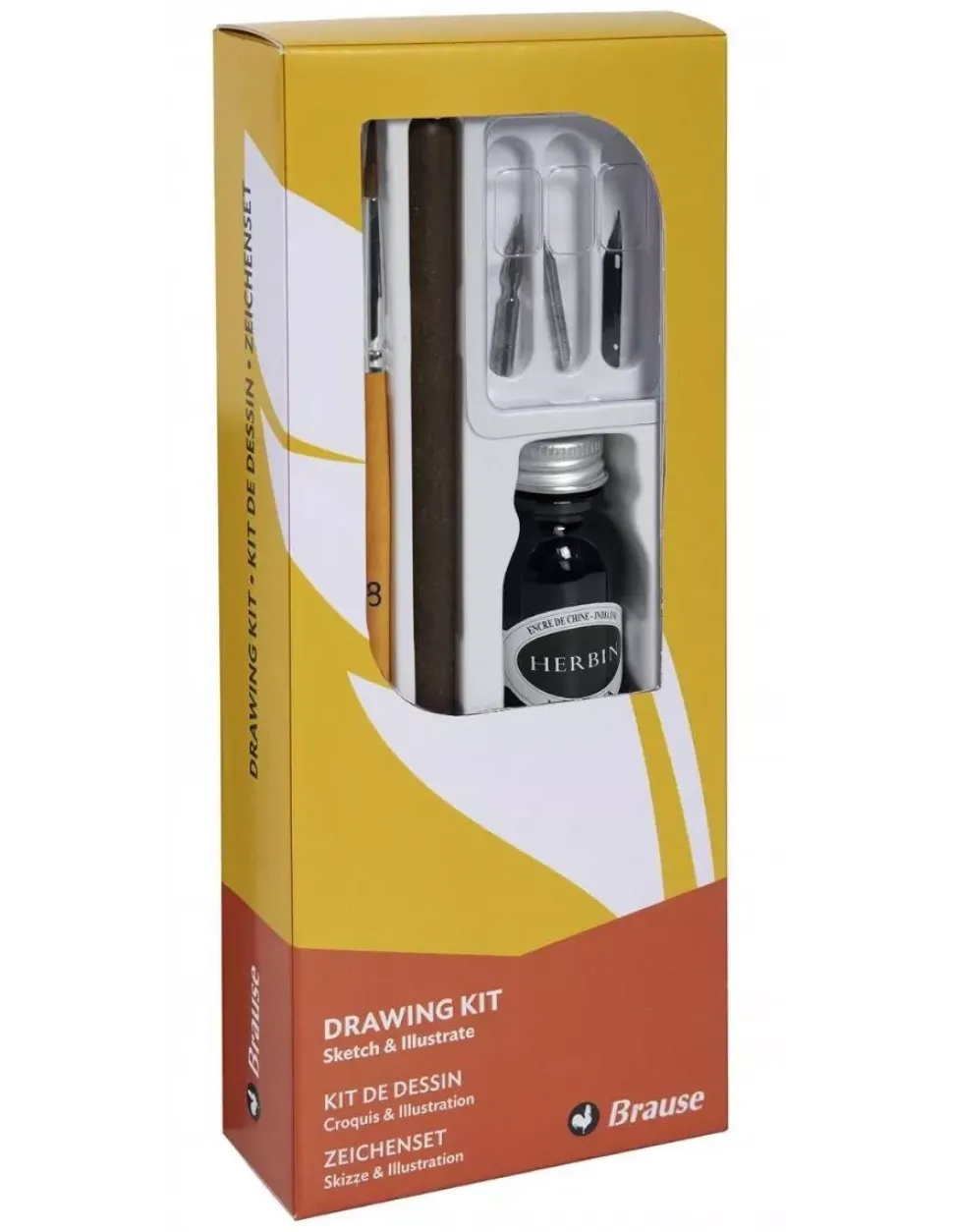 Set de Plumas para Dibujo Brause