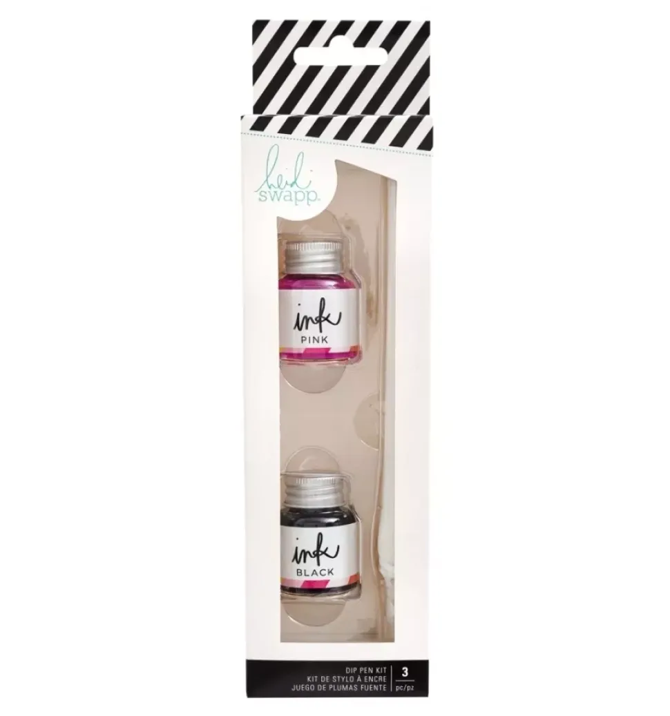 Set de plumilla y tintas Color Fresh Heidi Swapp