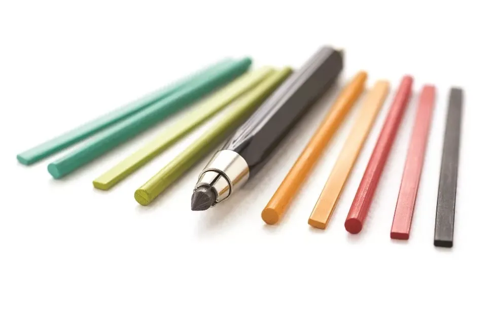 Set de portaminas de dibujo y caligrafía