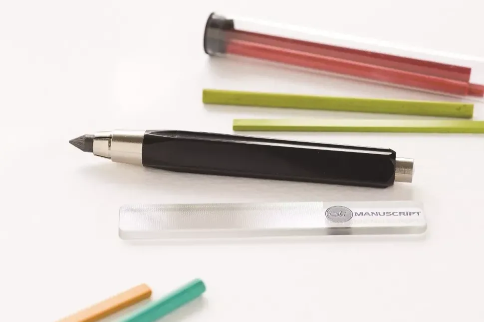 Set de portaminas de dibujo y caligrafía