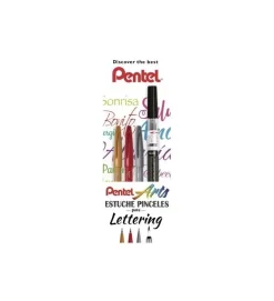 Set de rotuladores para Lettering y Caligrafía Principiantes Pentel