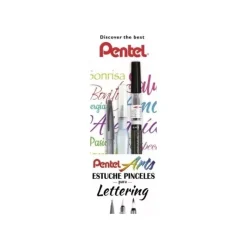 Set de rotuladores para Lettering y Caligrafía #3A Pentel
