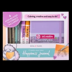 Set de sketch multibrand Happiness journal Talens