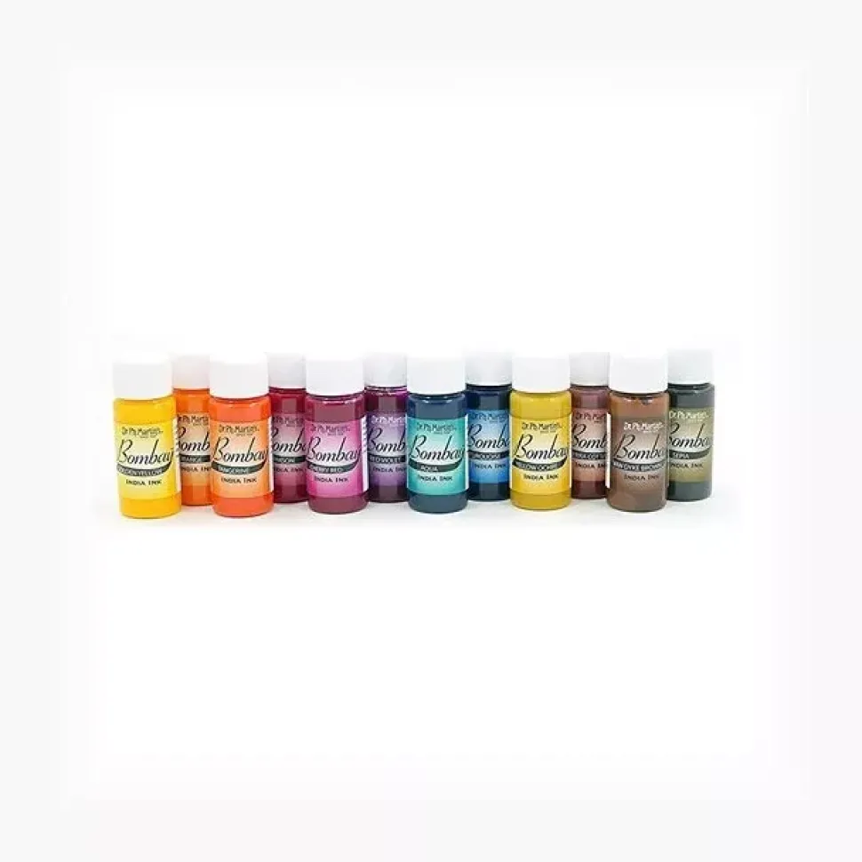 Set de Tintas Bombay India Ink #02 Dr. Ph. Martin's 15ml