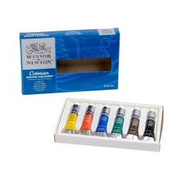 Set Iniciación 6 Tubos Acuarela Cotman Winsor and Newton 8ml