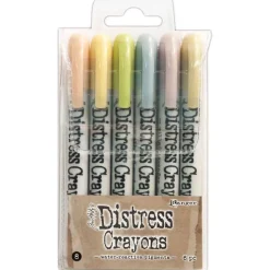 Set Lápices Distress Crayons Tim Holtz Ranger 08