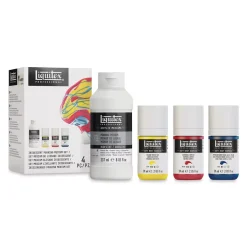 Set médium de alisado Aditivo Iridiscente Liquitex