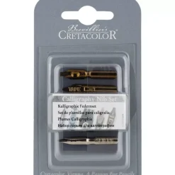 Set plumillas para caligrafia Cretacolor