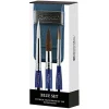 Set viaje acuarela 1271 estuche tela azul y pinceles Escoda