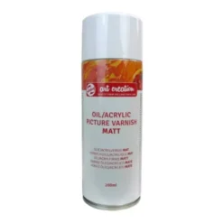 Spray Aerosol Barniz mate para óleo y acrílico Art Creation
