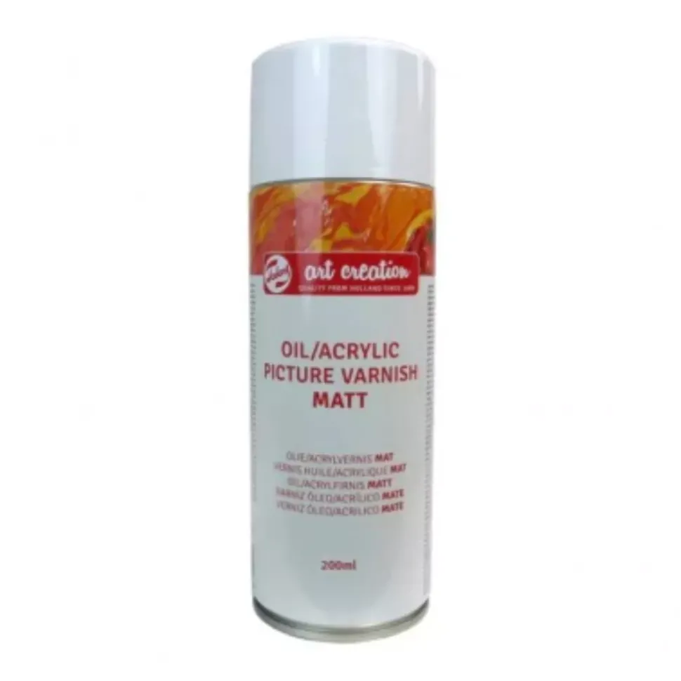 Spray Aerosol Barniz mate para óleo y acrílico Art Creation