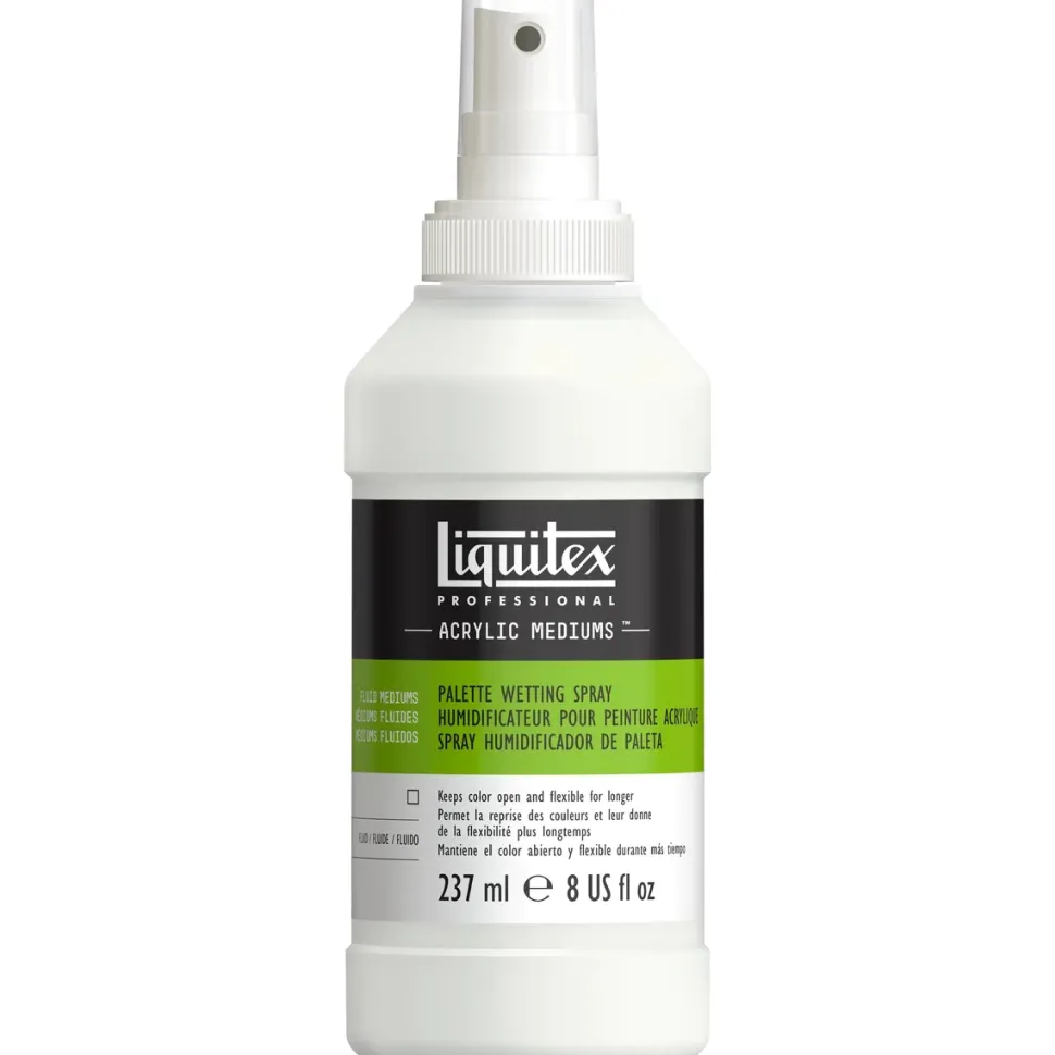 Spray Aerosol humidificador para paletas Acrílicos Liquitex 237ml