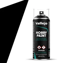 Spray aerosol imprimación 012 Negro Hobby Paint Vallejo 400ml
