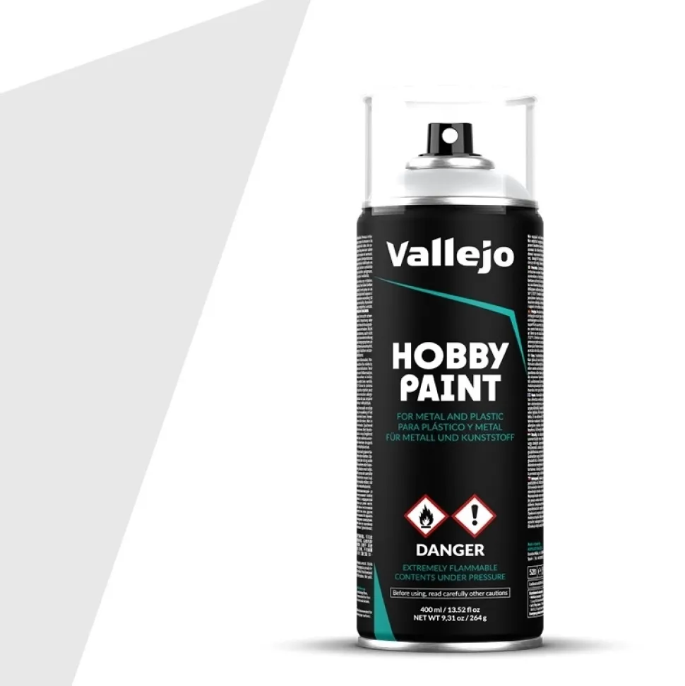 Spray aerosol imprimación 011 Gris Hobby Paint Vallejo 400ml