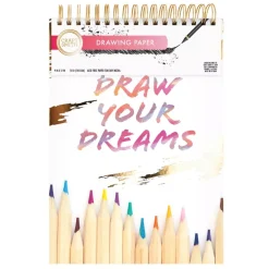 SUPER OFERTA **40%** Bloc de dibujo Draw your dreams Craft Smith 22x30cm