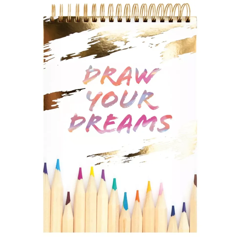 SUPER OFERTA **40%** Bloc de dibujo Draw your dreams Craft Smith 22x30cm
