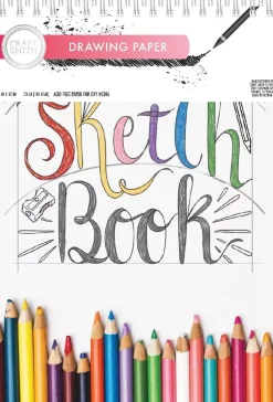 SUPER OFERTA **40%** Bloc de dibujo My sketch book Craft Smith 22x30cm
