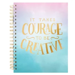 SUPER OFERTA **40%** Bloc de dibujo y Mixed Media It takes courage to be creatives Craft Smith 19x23cm