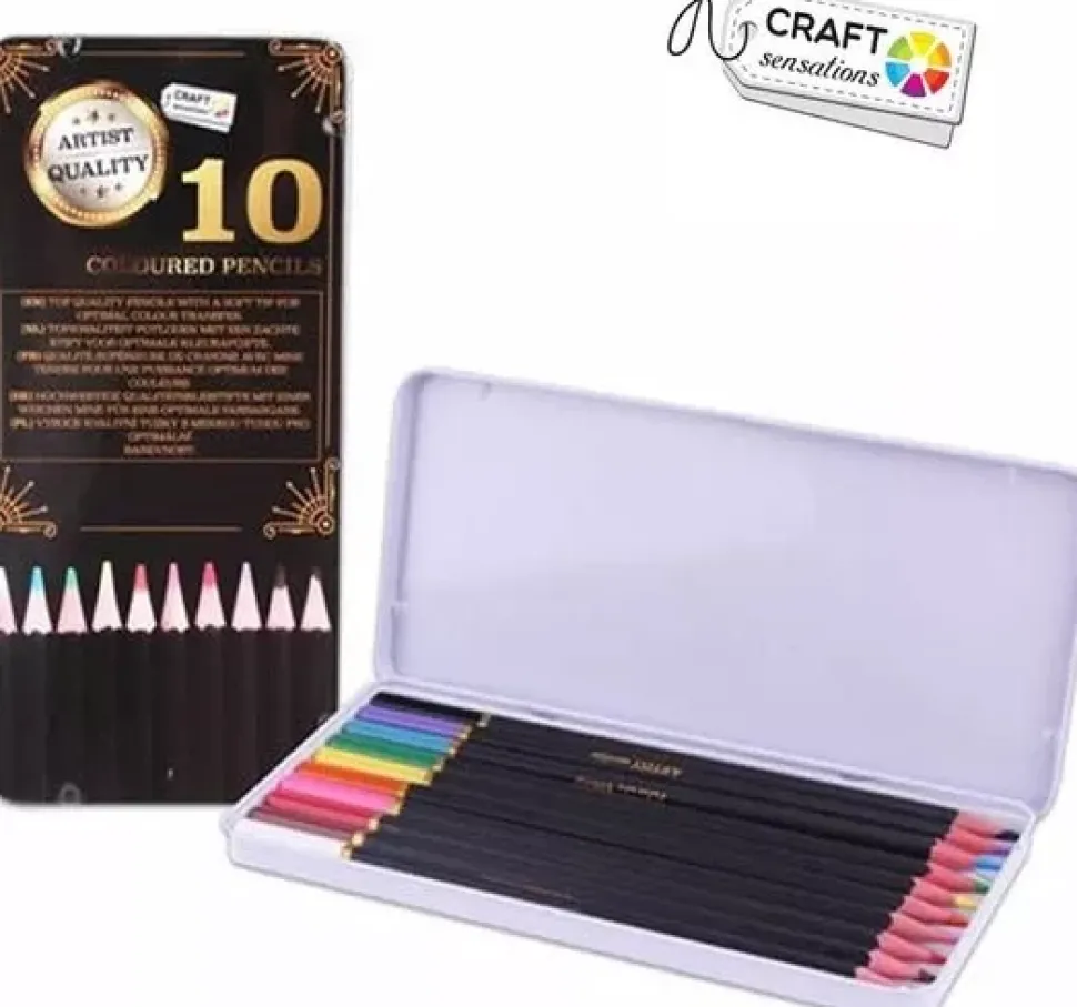 SUPER OFERTA **40%** Caja 12 Lápices de Colores Craft Sensations