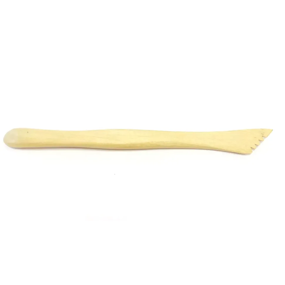 SUPER OFERTA **50%** Palillo de modelar de madera de boj de doble punta nº 10B