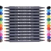 SUPER OFERTA **60%** Set de 12 rotuladores de doble punta Bianyo