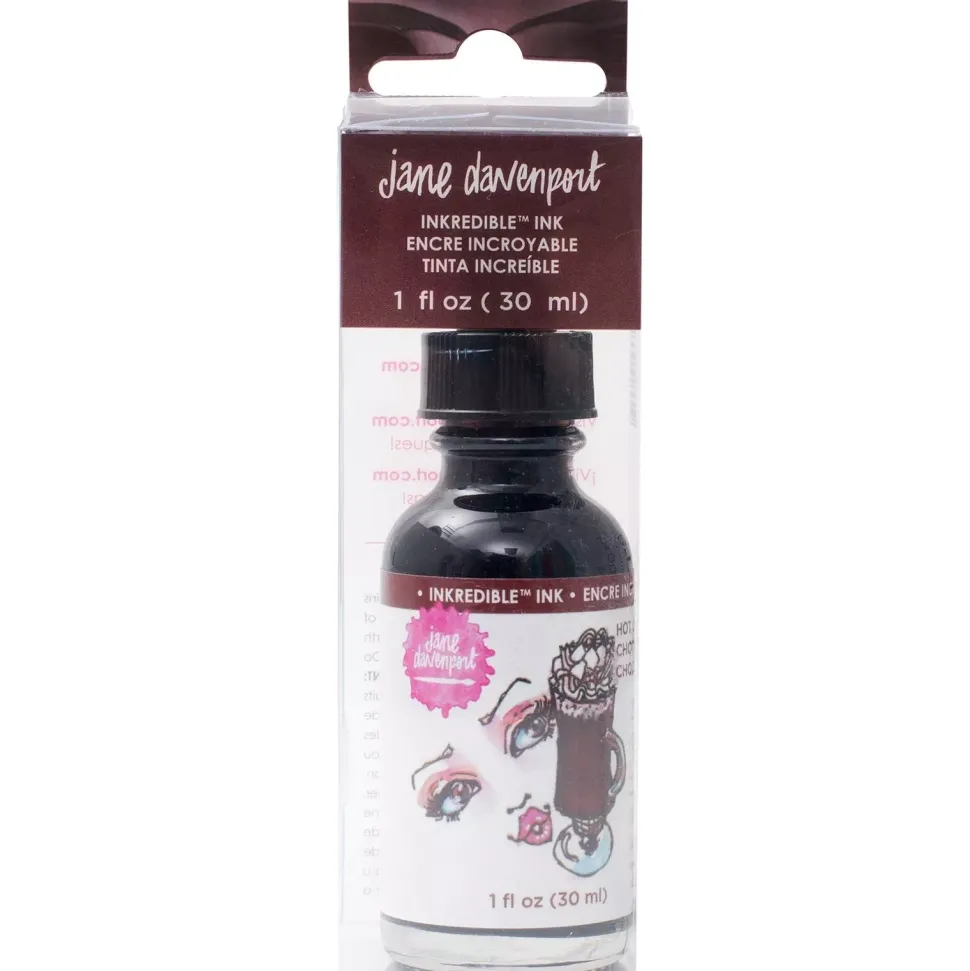 SUPER OFERTA **40%** Tinta Inkredible Ink Hot Cocoa Jane Davenport