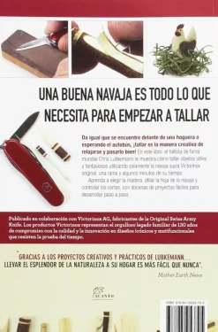Talla en madera con la navaja suiza