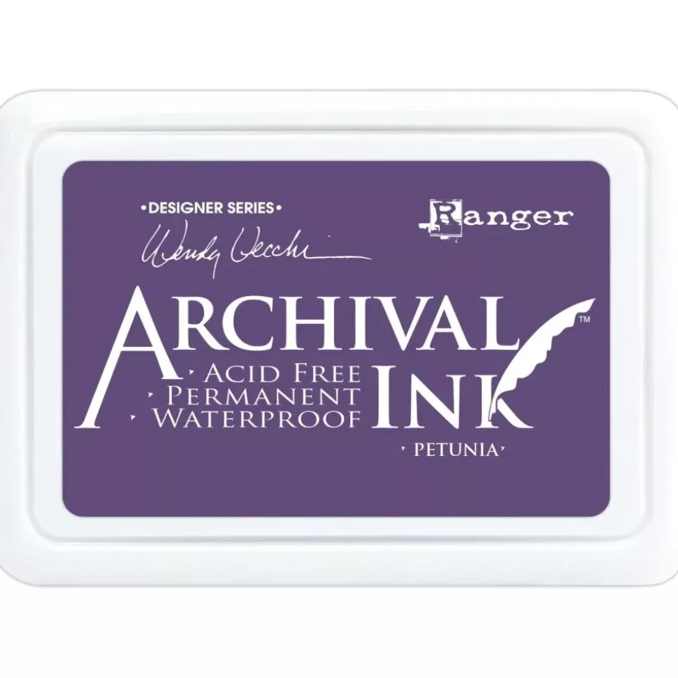 Tampón Archival Petunia Ranger