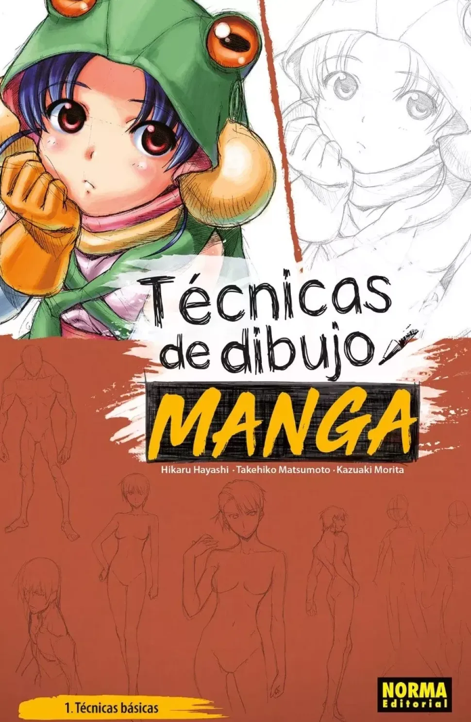 Técnicas de dibujo Manga 01 personajes
