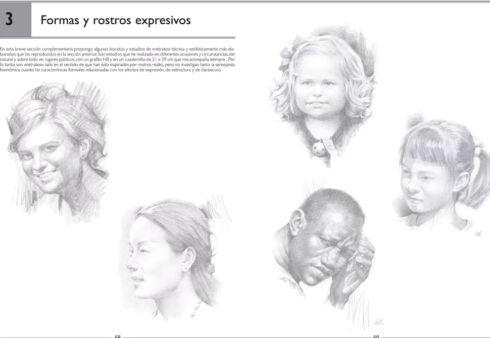 Técnicas y Estilos para Dibujar Rostros