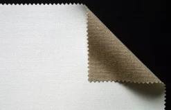 Tela de lienzo imprimada de lino grano medio 3,15x1m
