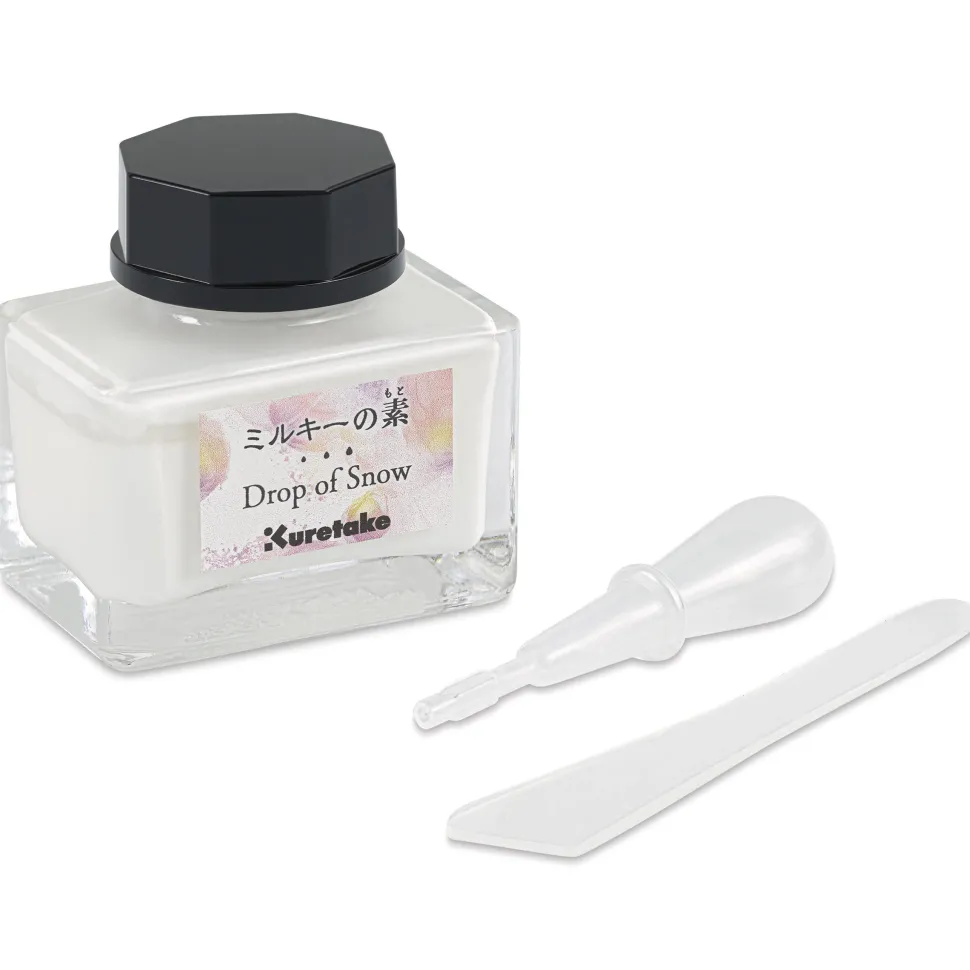 Tinta aditivo White Ink-café Drop of Snow Kuretake 20ml