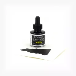 Tinta Black Star Hi-Carb India Ink 1.0 oz Dr. Ph. Martin's