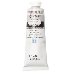 Tinta Calcográfica Aquawash Negro Luxe Concentrado Lefranc & Burgeois 60ml