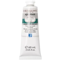 Tinta Calcográfica Aquawash Verde Esmeralda Lefranc & Burgeois 60ml